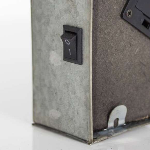 Rustic Gray and Brown Wall Decor Letter - Picture 2 of 3